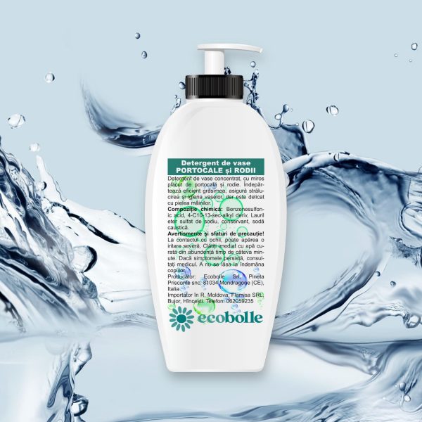 Portocală și Rodie - Detergent de vase (manual)