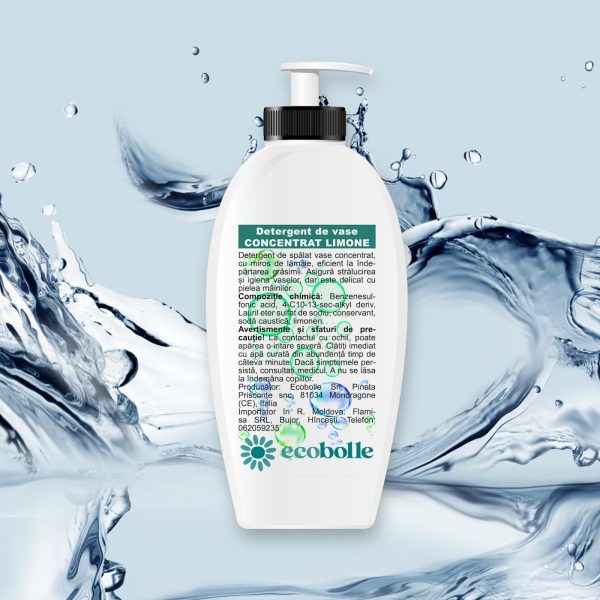 Concentrat Lămâie - Detergent de vase (manual)