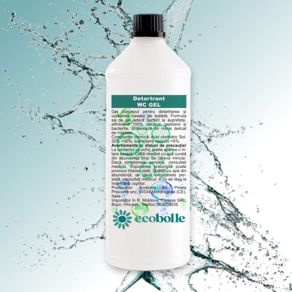 WC Gel - Detartrant pentru vasul de WC